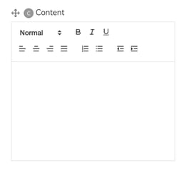 Email broadcasting screen showing how to add content, including text, images, and links, before sending to recipient