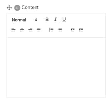 Email broadcasting screen showing how to add content, including text, images, and links, before sending to recipient