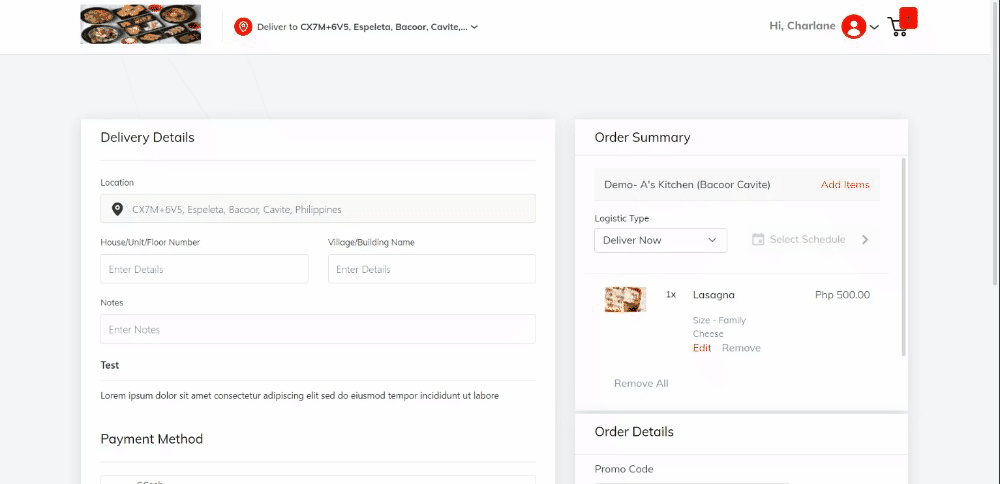placing-order-for-scheduled-pick-up