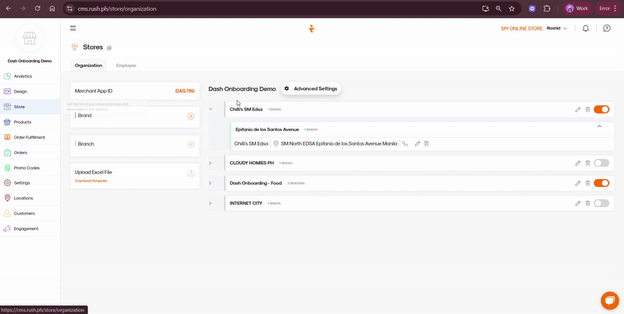 Setting up auto log-out hours in the MMA settings