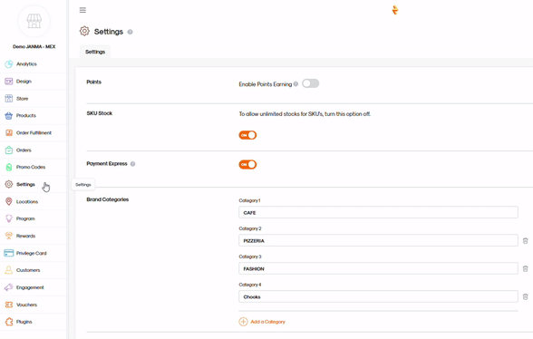 guide showing steps to set up unlimited SKUs in a system or platform