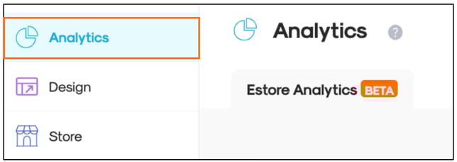 A screenshot from the CMS showing the Analytics module.