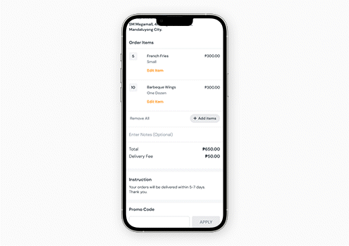 CMS screen displaying a sample generic promo code