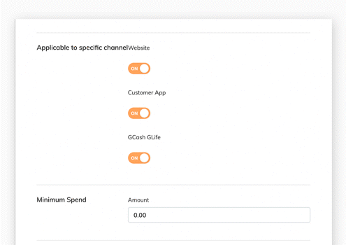 Maximum discount promo setup in the CMS