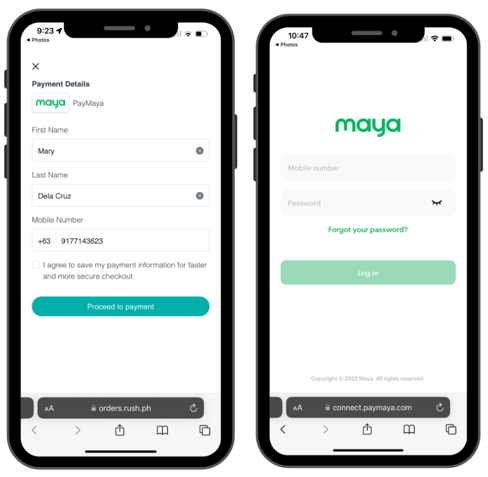 login-maya-account-for-payment